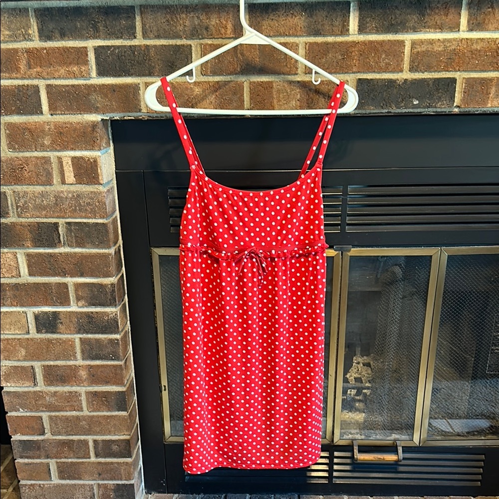 2 for $5 Red Polka Dot Swim Suit Cover Up